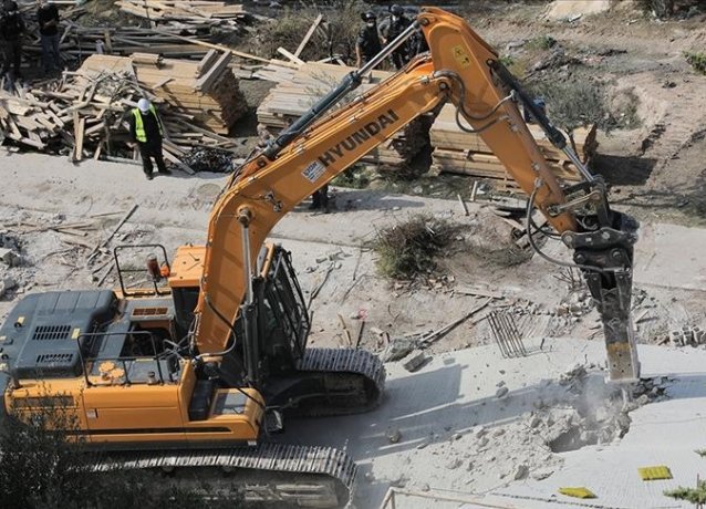 Израильская армия разрушила несколько построек на Западном берегу
