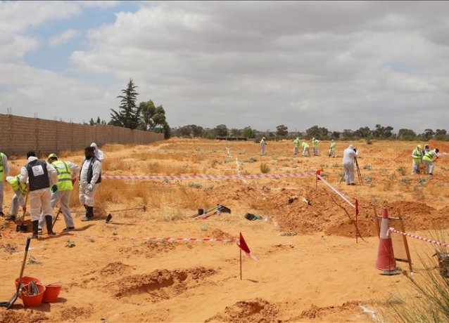 Ливия раскрыла список подозреваемых, причастных к массовым захоронениям
