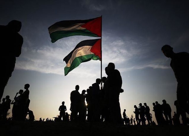 Жители Газы  протестуют против плана Израиля аннексировать Западный берег