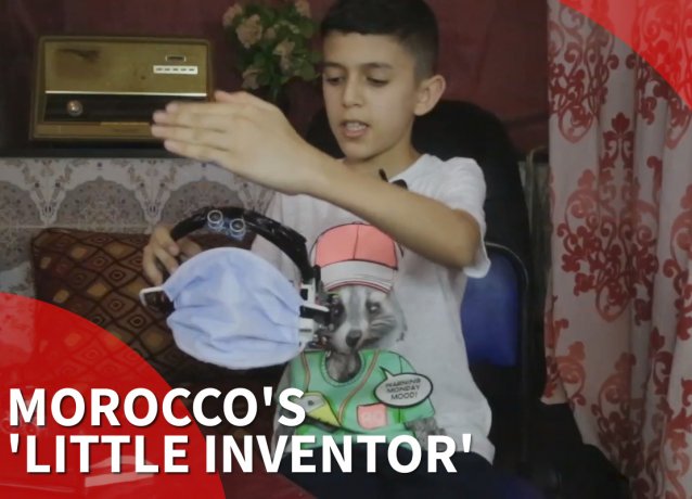 Марокко: 11-летний мальчик создал умную маску и очки для защиты от коронавируса