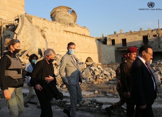ЮНЕСКО объявляет конкурс на восстановление главной мечети Мосула 