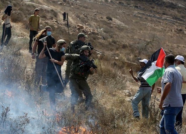 Поселенцы провоцируют палестинцев на Западном берегу Иордана