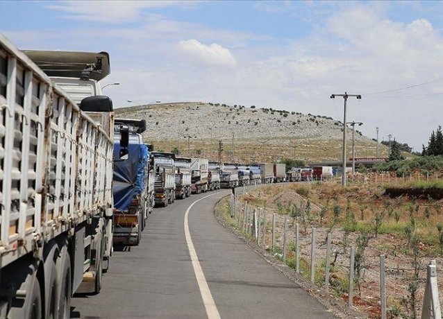 ООН отправил 60 грузовиков с гуманитарной помощью в Идлиб, Сирия