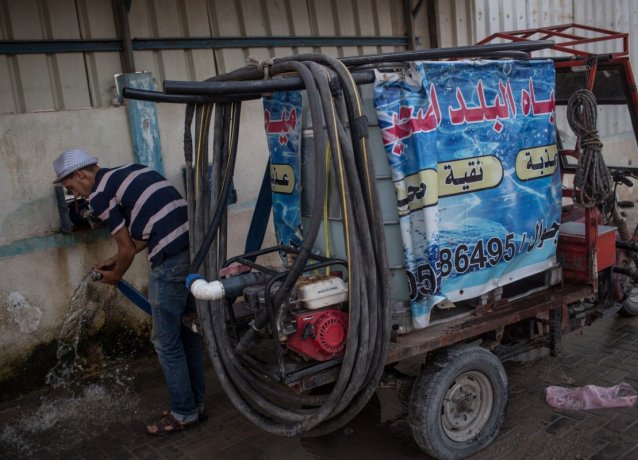 Только 4% домохозяйств в Газе имеют доступ к безопасной воде