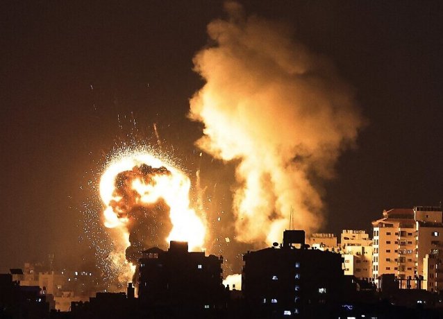 Израильские истребитили вновь нанесли  воздушные удары по сектору Газа 