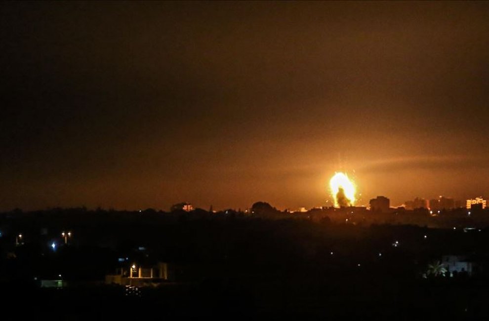 Израиль подверг нападению позиции ХАМАС в Газе