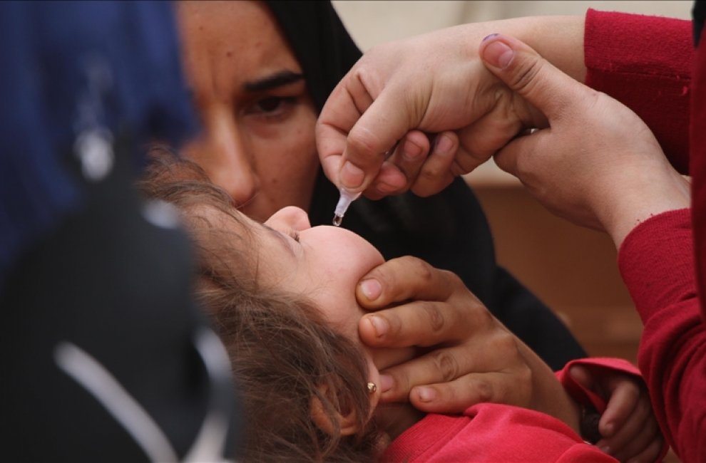 На севере Сирии началась вторая кампания вакцинации от полиомиелита
