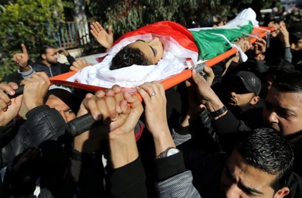 Израильские силы убили палестинца во время похоронной акции протеста на Западном берегу